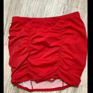 Torrid Ruched Swim Skirt